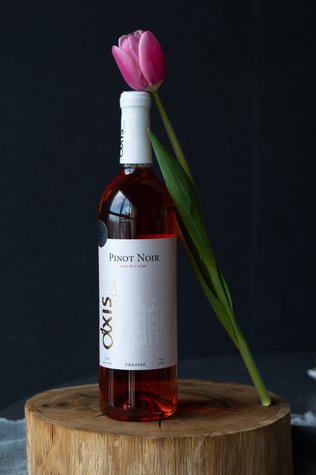 Вино Axis Rose Pinot Noir, рожеве сухе 4 фото