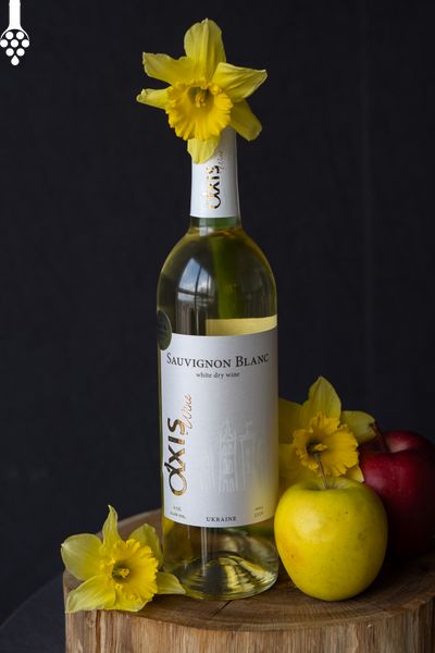 Вино Axis Sauvignon Blanc, біле сухе  4820268750174 фото