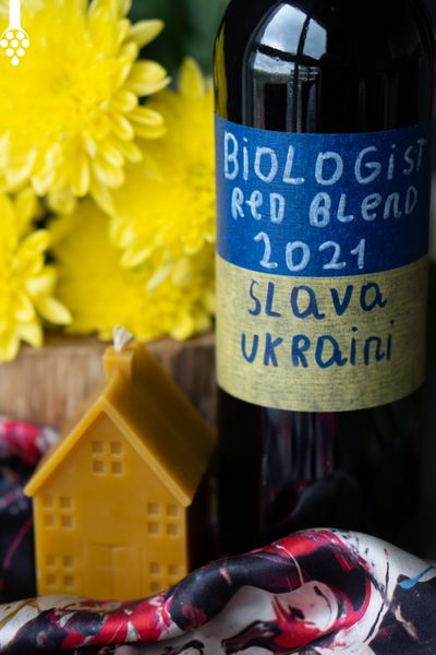 Вино Biologist Red Blend, червоне сухе 61 фото